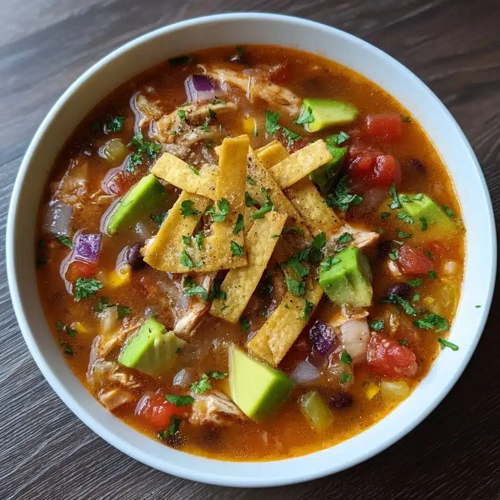 Easy Chicken Tortilla Soup