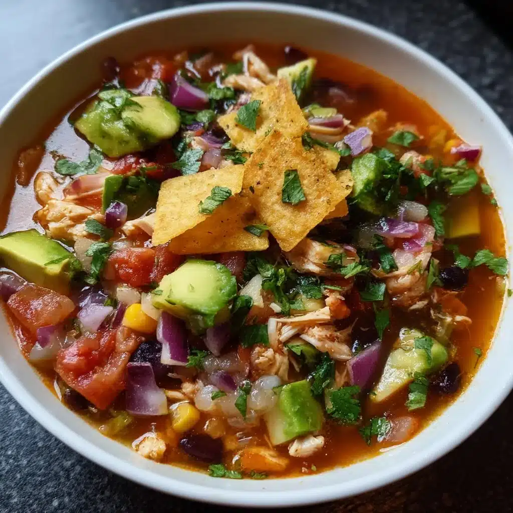 Easy Chicken Tortilla Soup