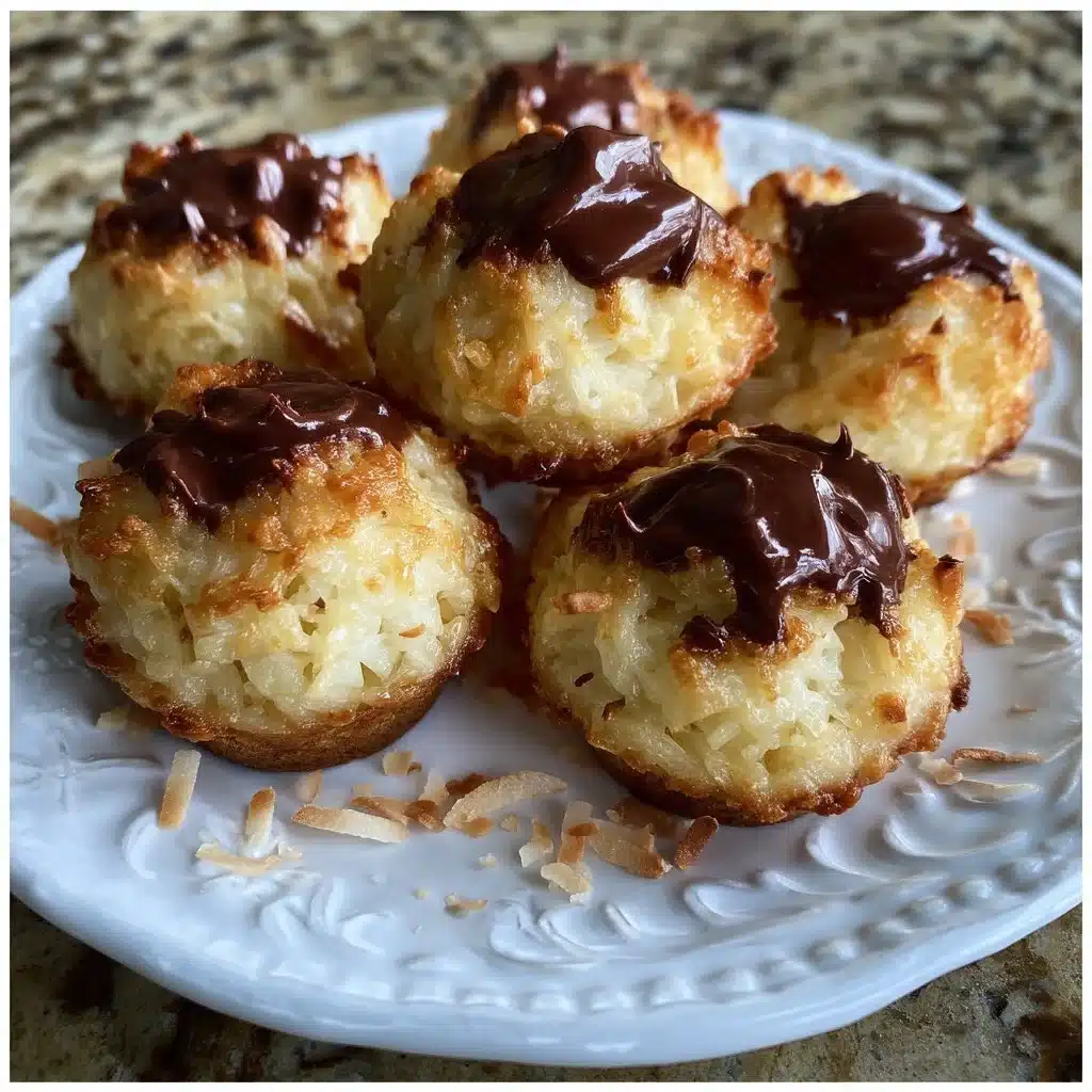 Easy Coconut Macaroon Nests