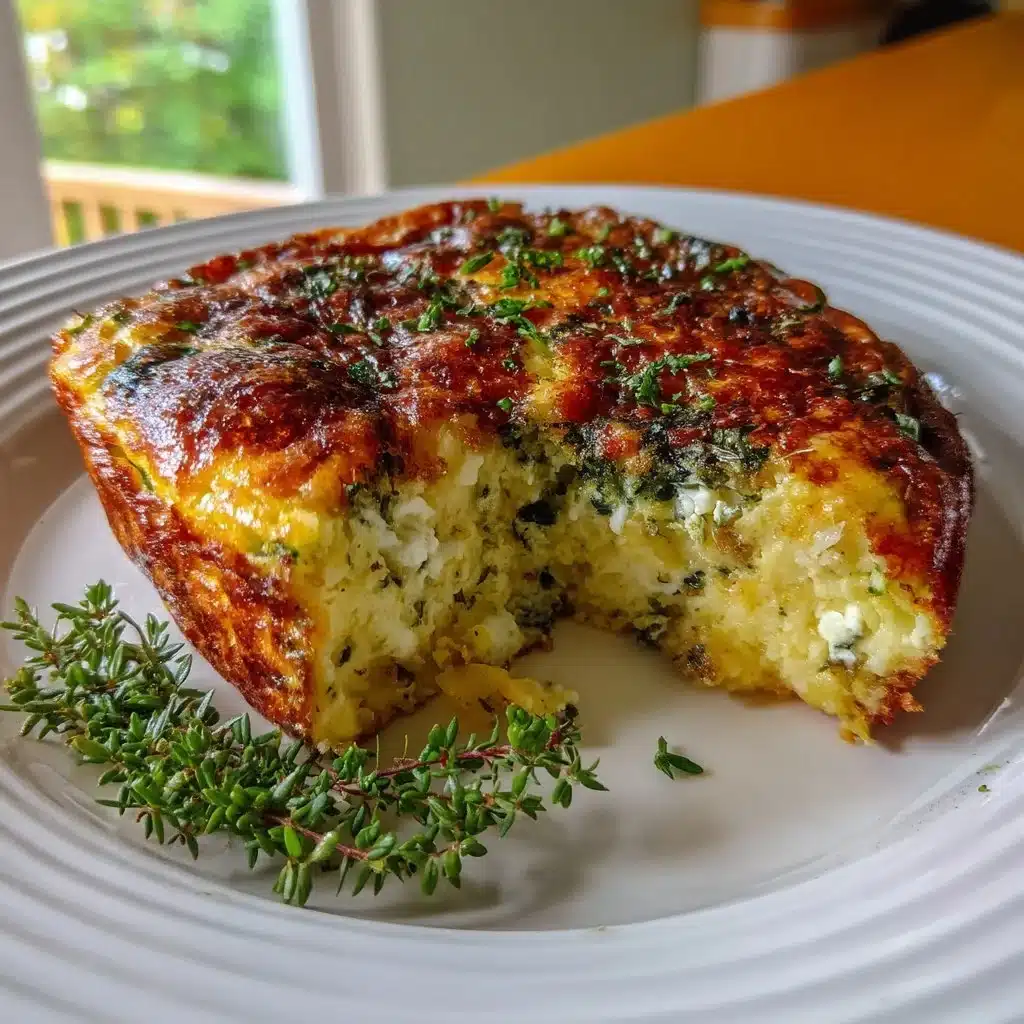 Easy Cottage Cheese Egg Bake