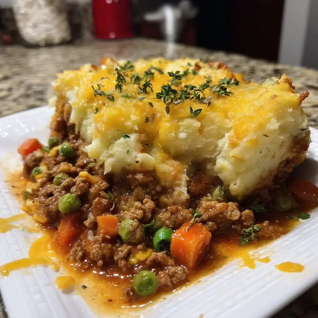 Easy Cottage Pie with Ground Turkey