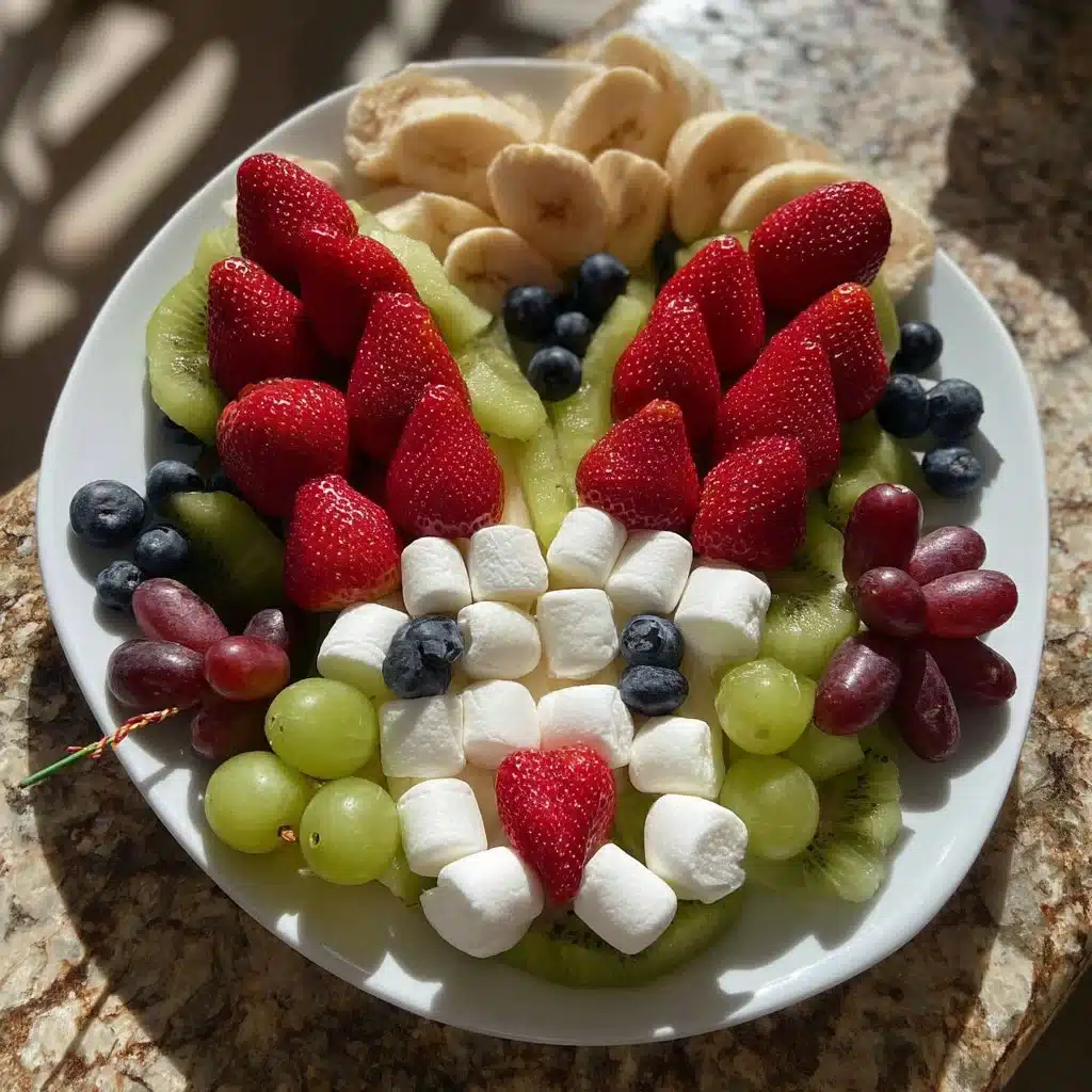 Easy Easter Bunny Fruit Tray