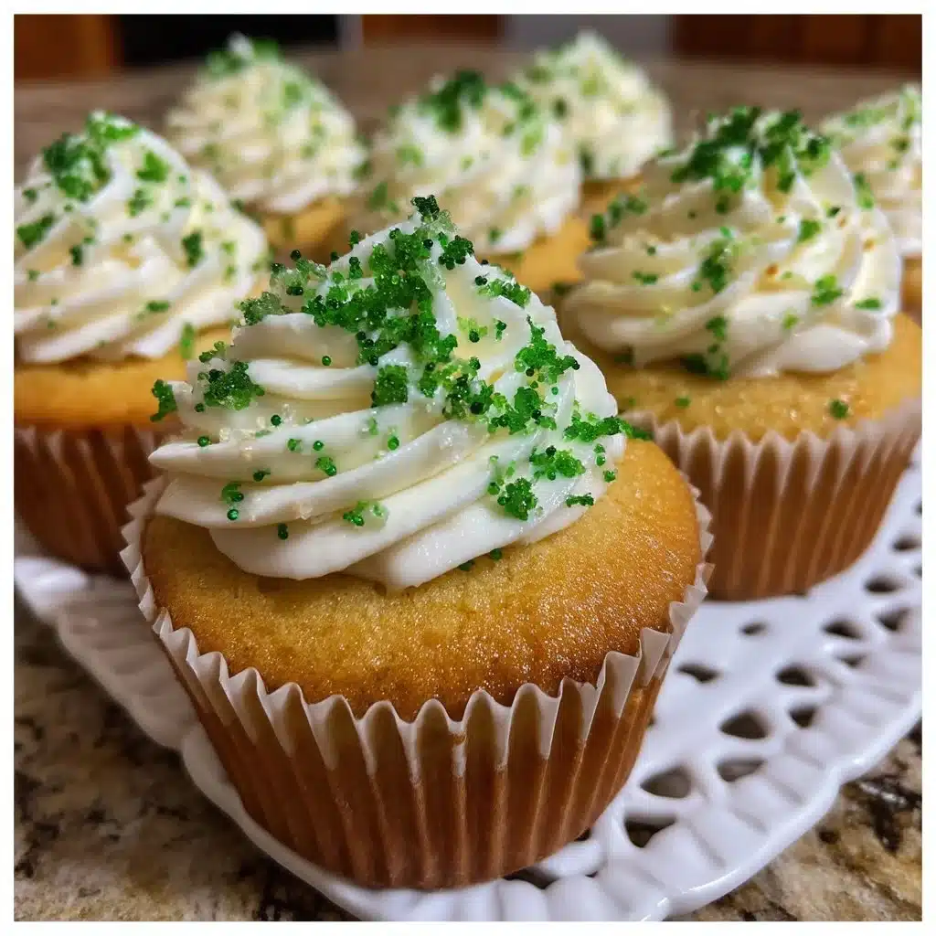 Easy Green Velvet Cupcakes