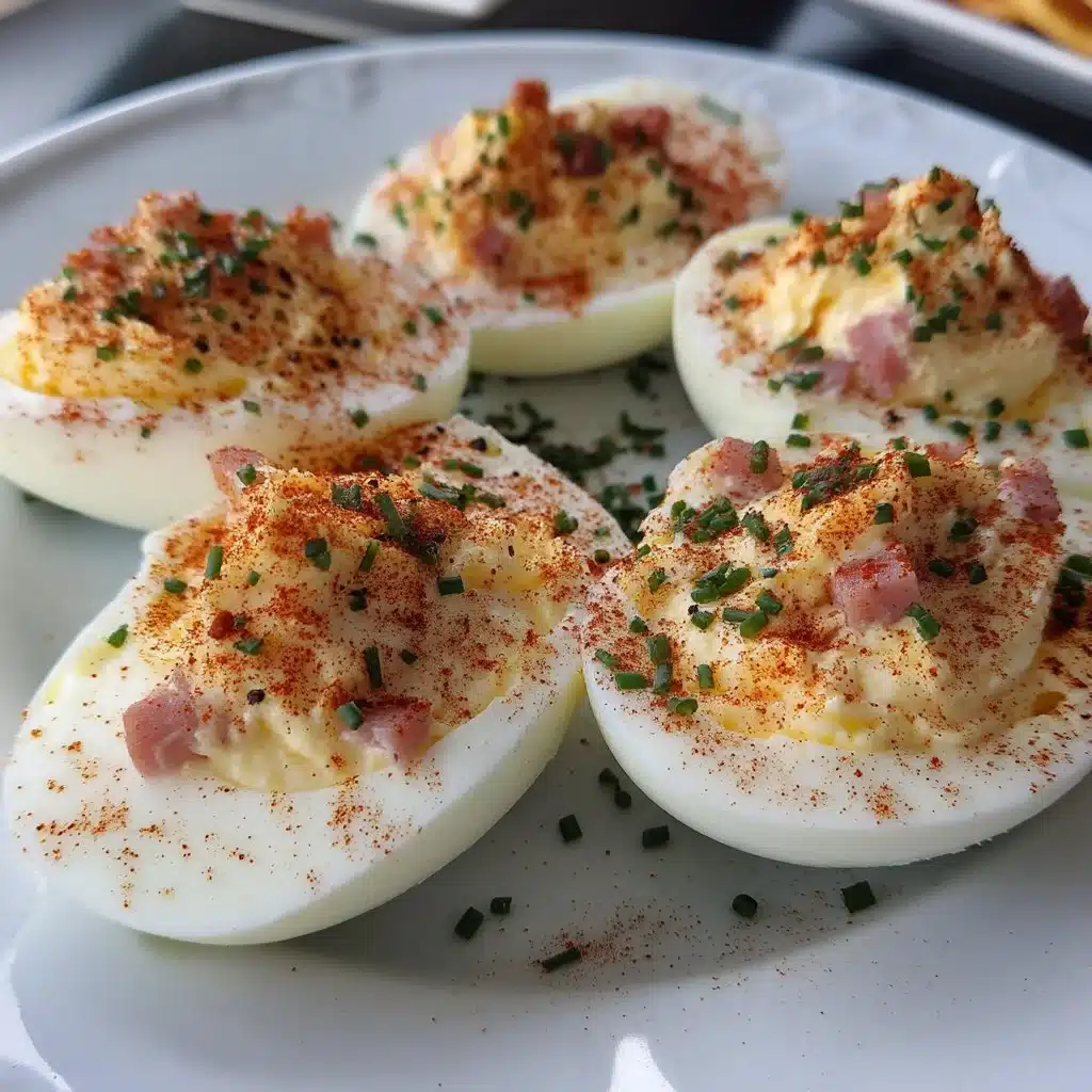 Easy Ham Free Deviled Eggs Classic