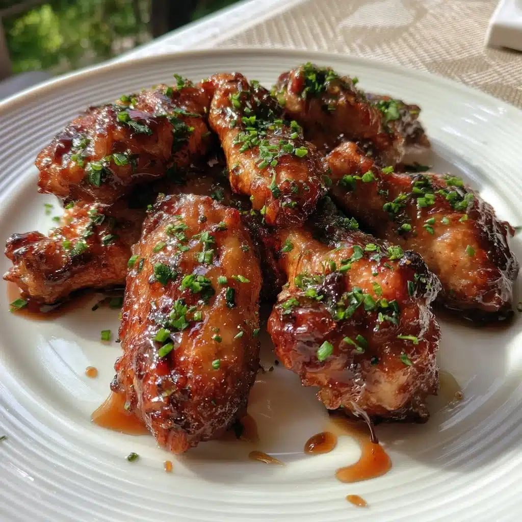 Easy Honey Garlic Chicken Wings