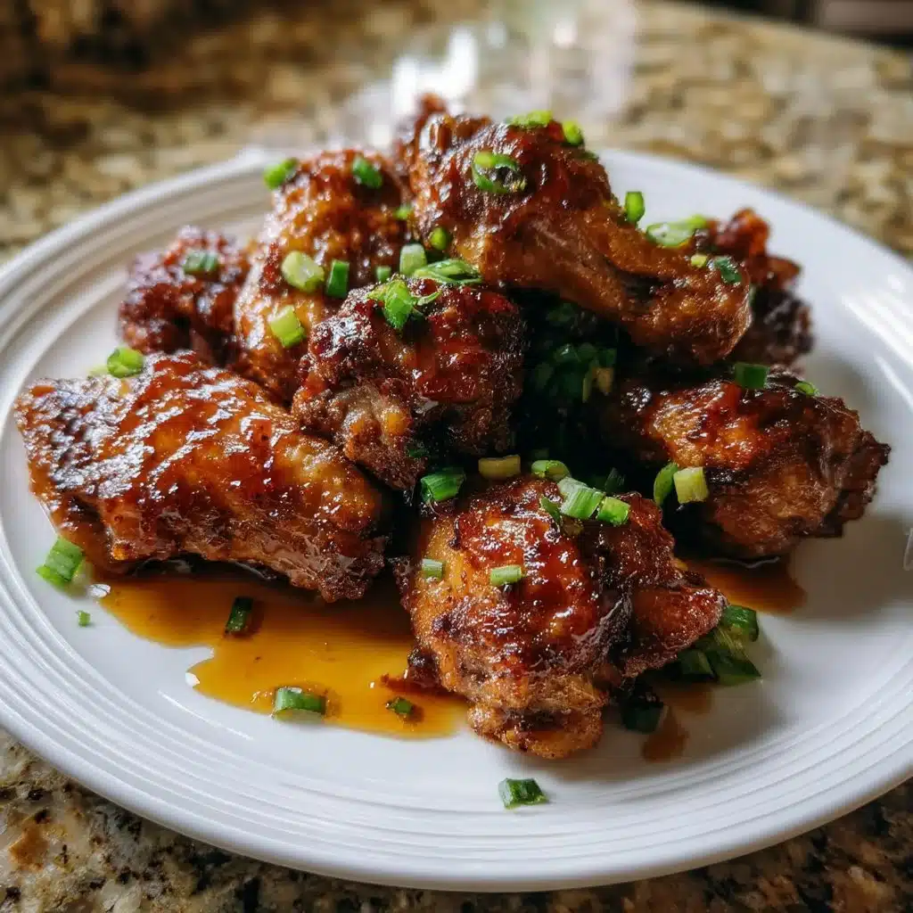 Easy Honey Garlic Chicken Wings