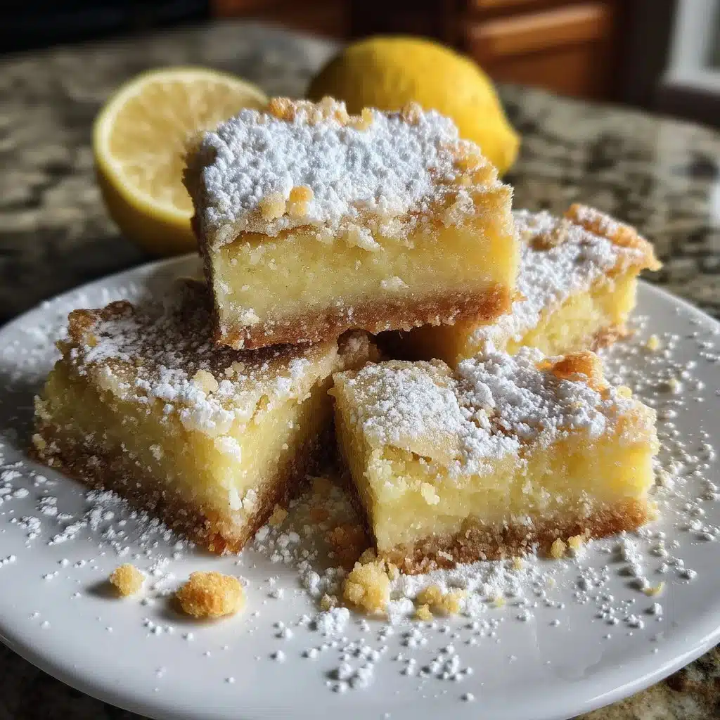 Easy Lemon Bars with Shortbread Crust
