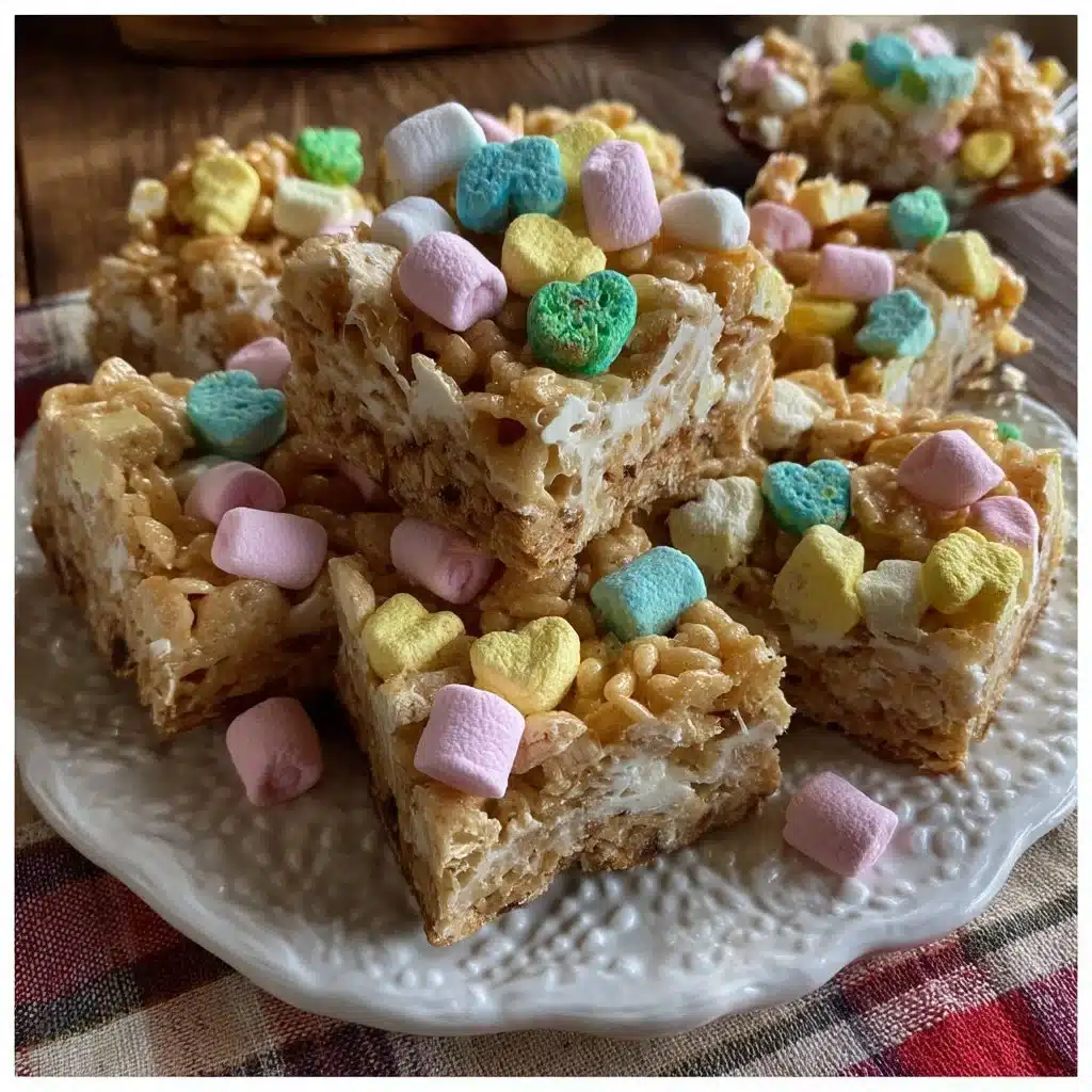 Easy Lucky Charms Treat Bars