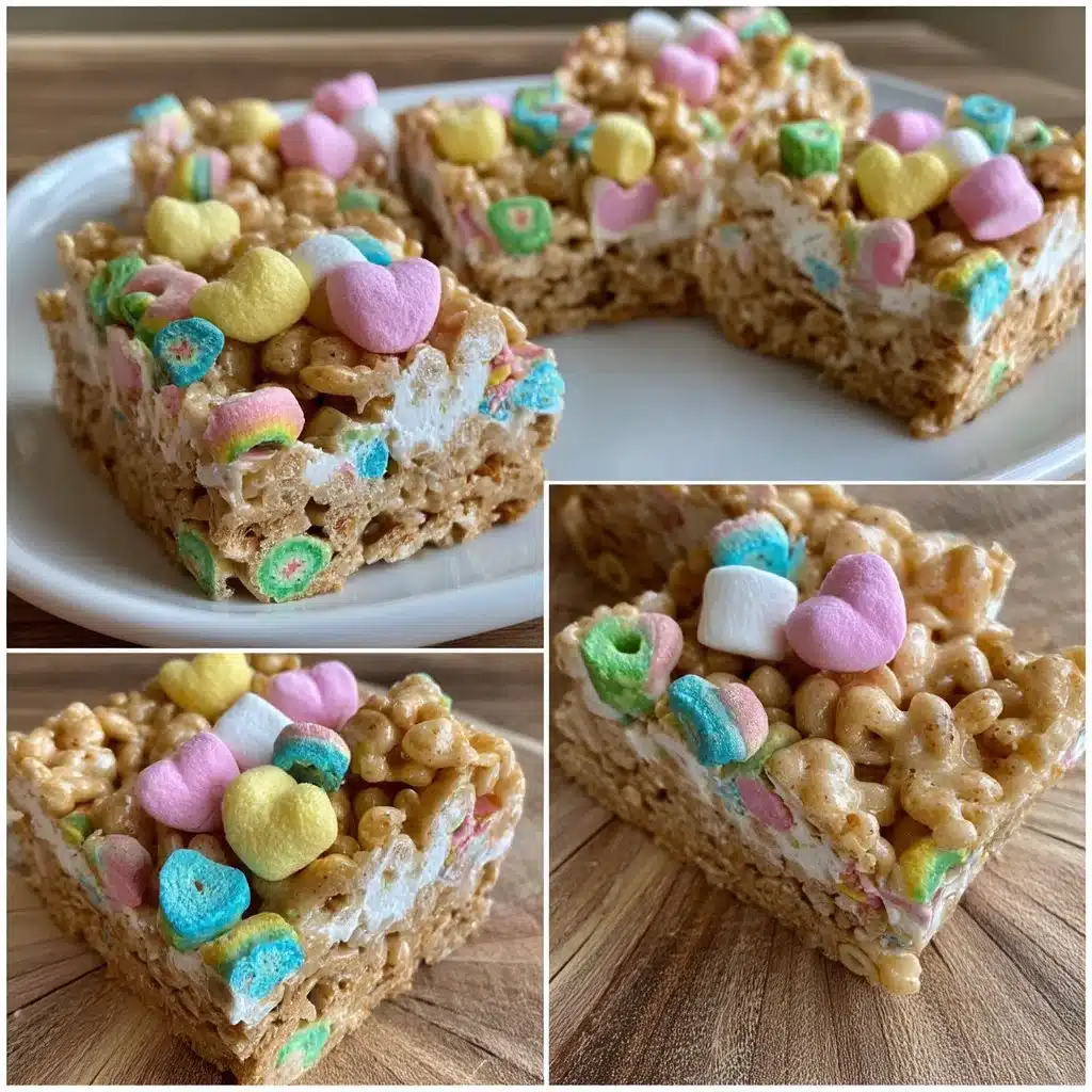 Easy Lucky Charms Treat Bars