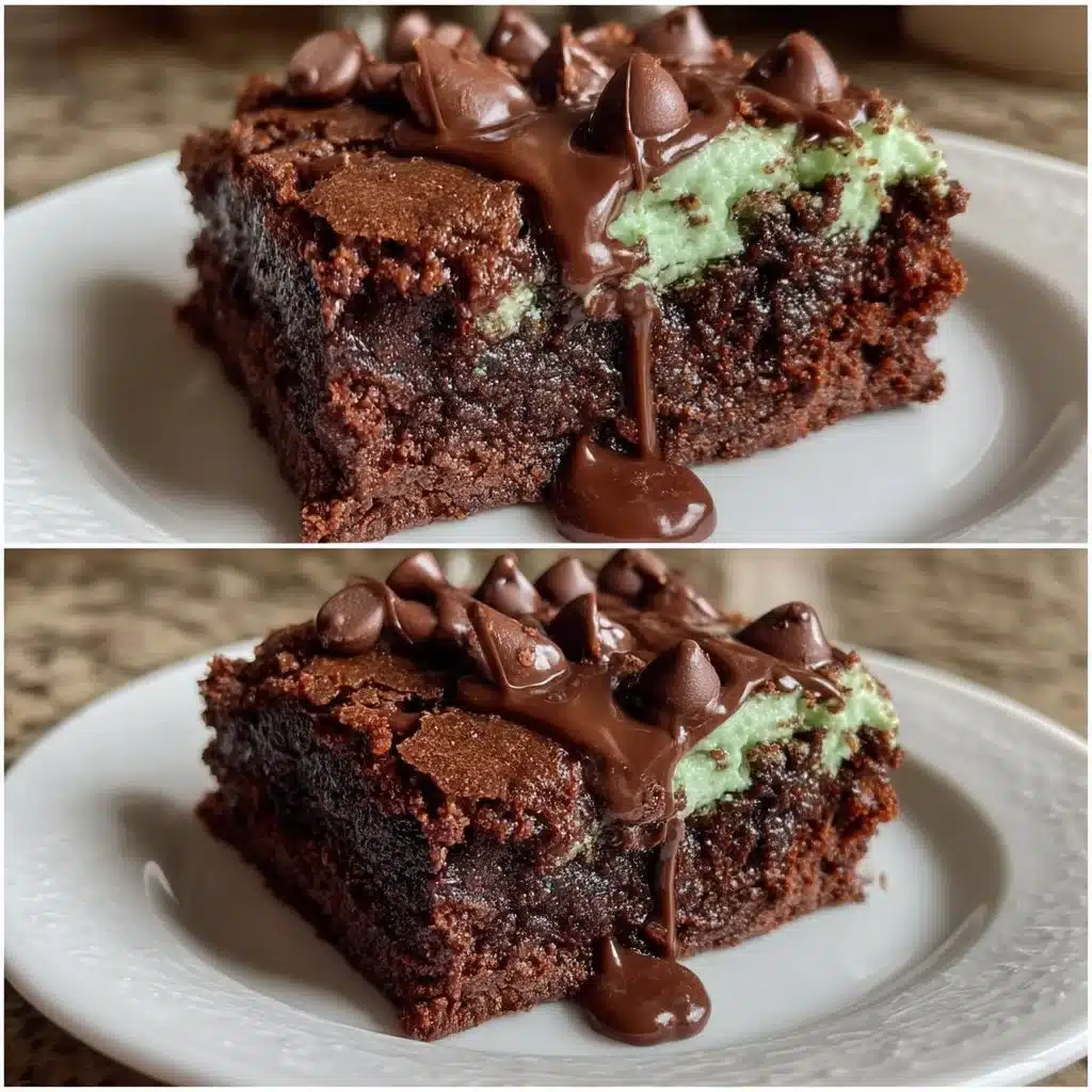 Easy Mint Brownies