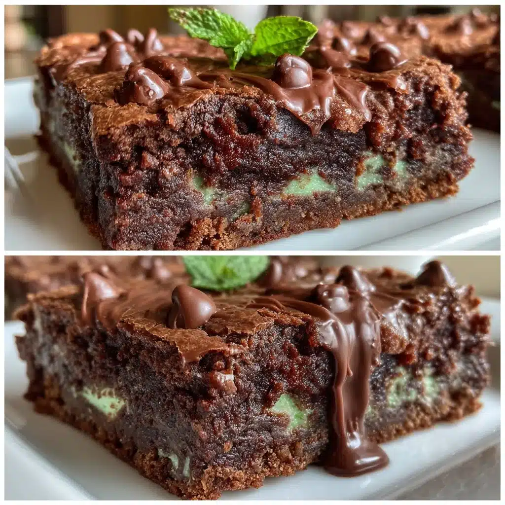 Easy Mint Brownies