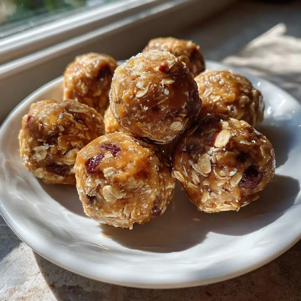 Easy Peanut Butter Oat Balls