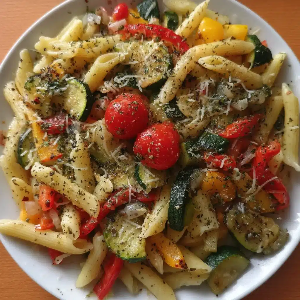 Easy Roasted Vegetable Pasta