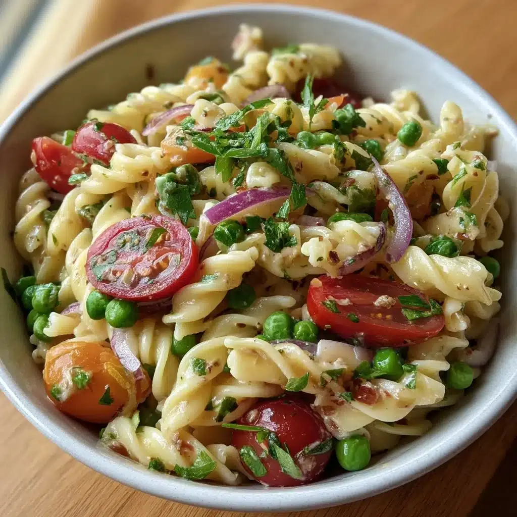 Easy Spring Pea and Pasta Salad
