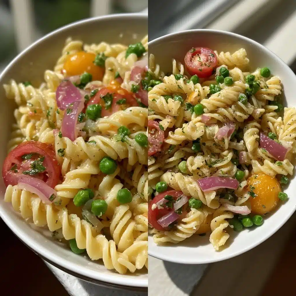 Easy Spring Pea and Pasta Salad