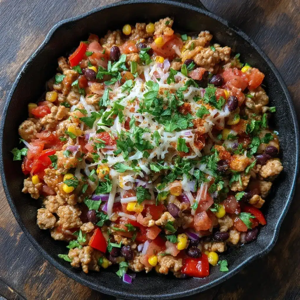 Easy Turkey Taco Skillet