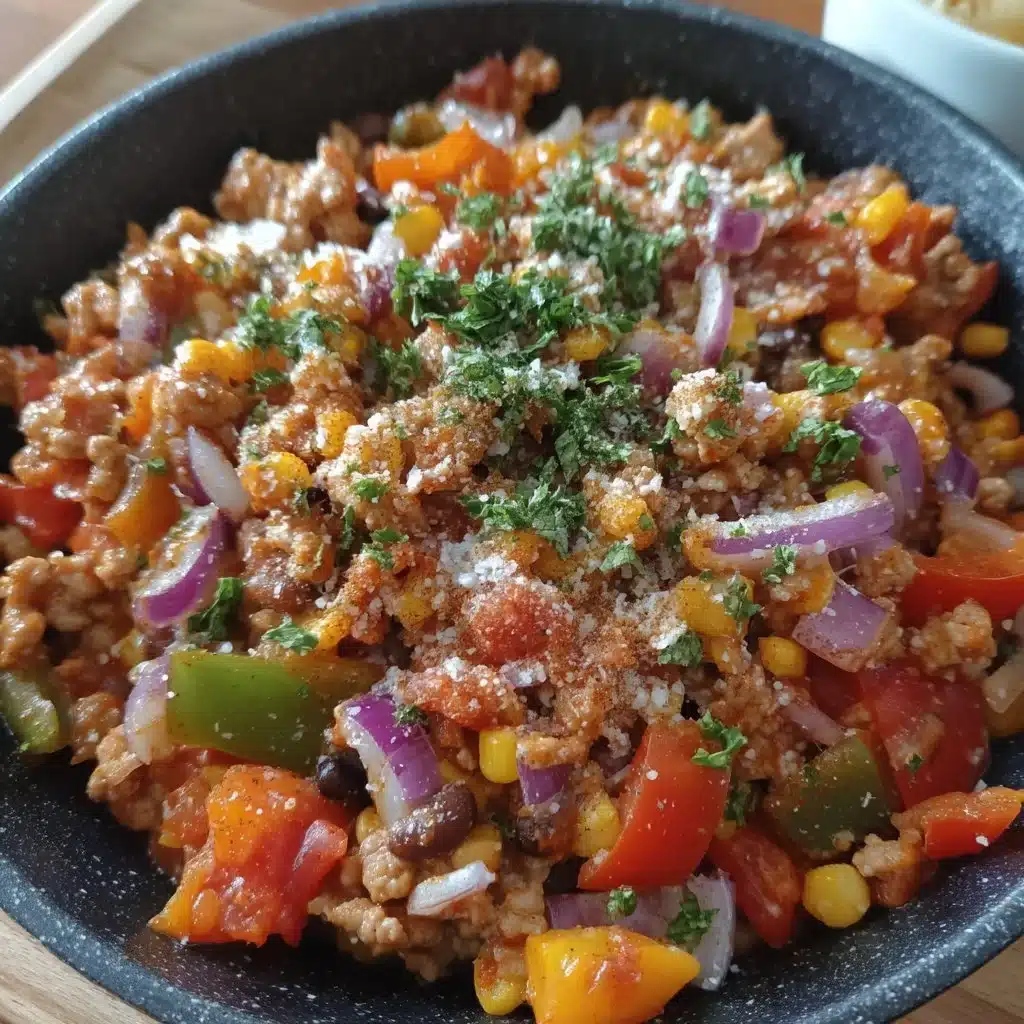 Easy Turkey Taco Skillet