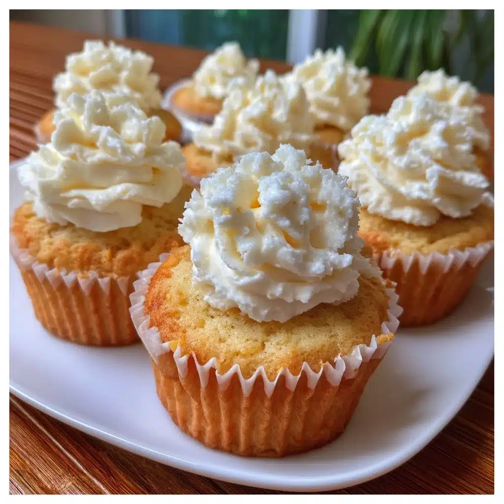 Easy Vanilla Cupcakes with Buttercream