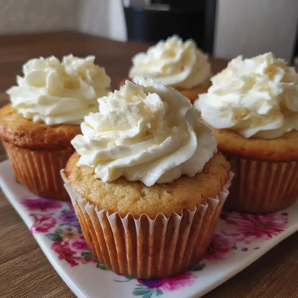 Easy Vanilla Cupcakes with Buttercream
