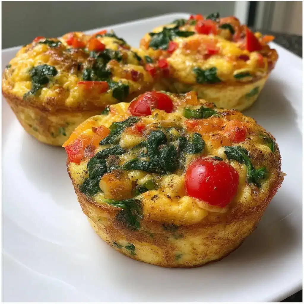 Easy Veggie and Egg Breakfast Muffins