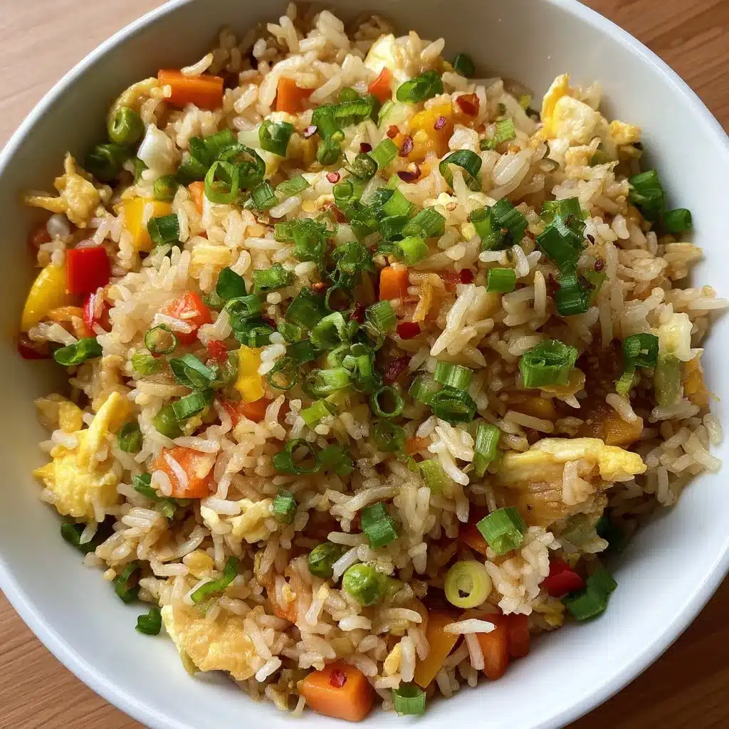 Easy Veggie Fried Rice with Egg