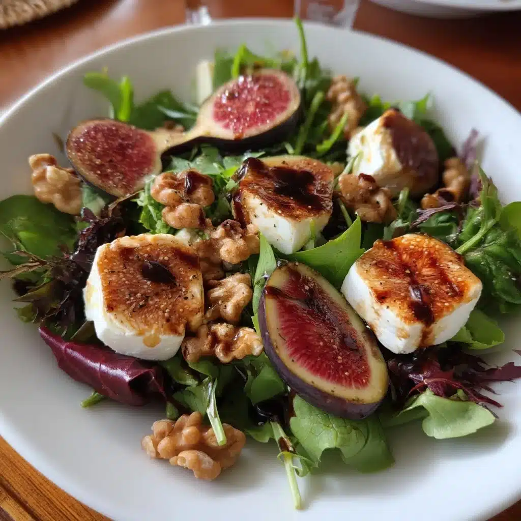 Fig Goat Cheese Salad