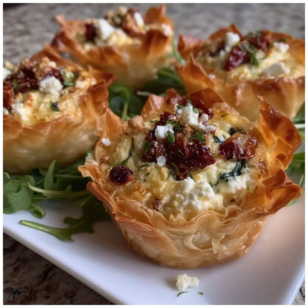 Goat Cheese Spring Tartlets