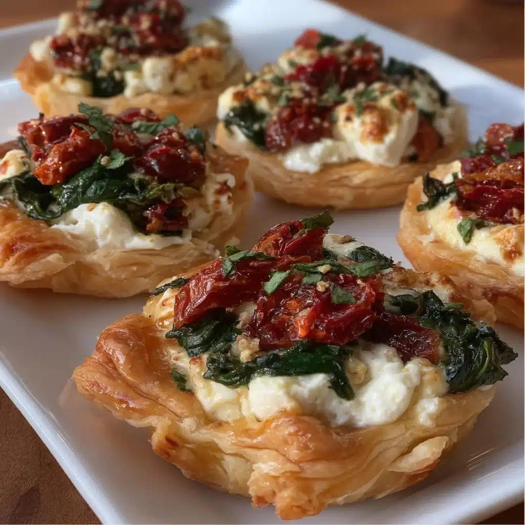 Goat Cheese Spring Tartlets
