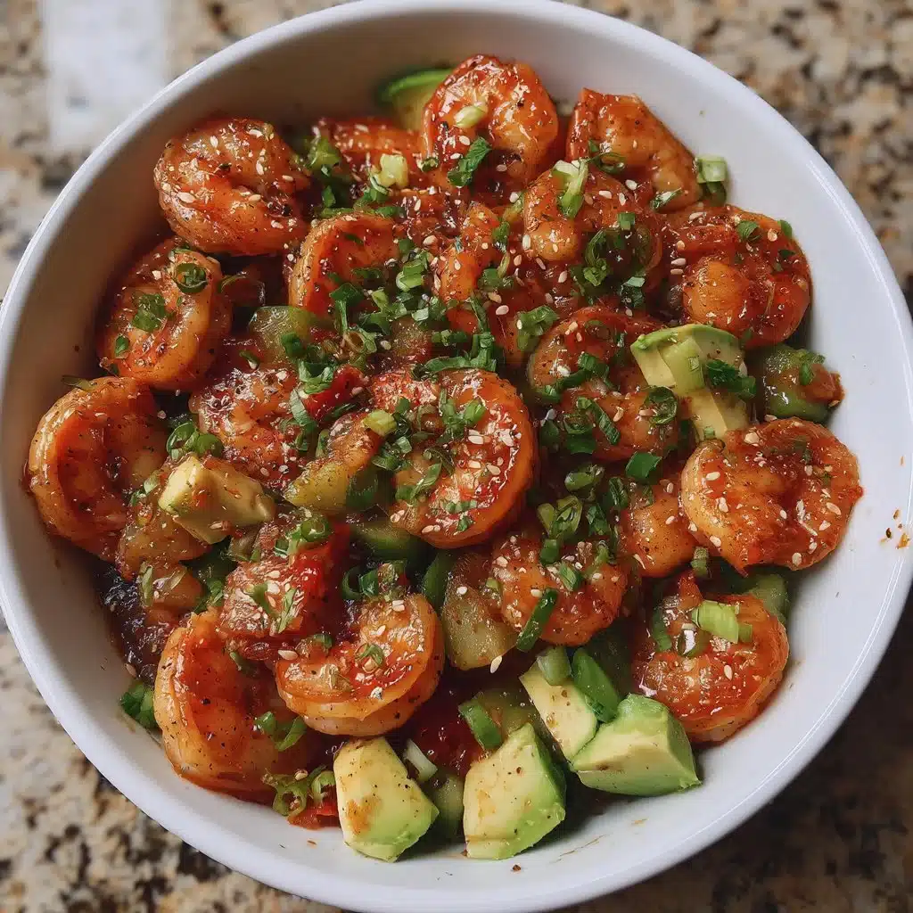 Hawaiian Shrimp Poke