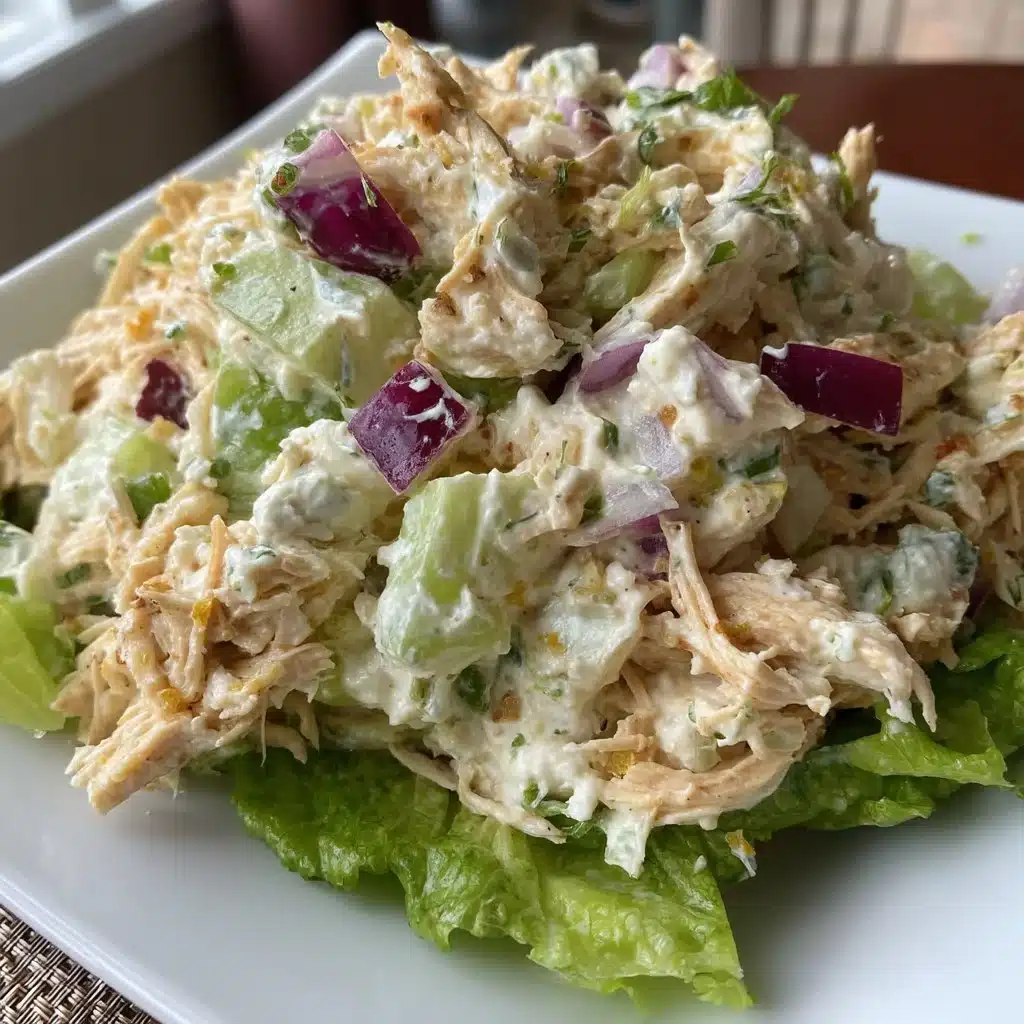 Healthy Greek Yogurt Chicken Salad