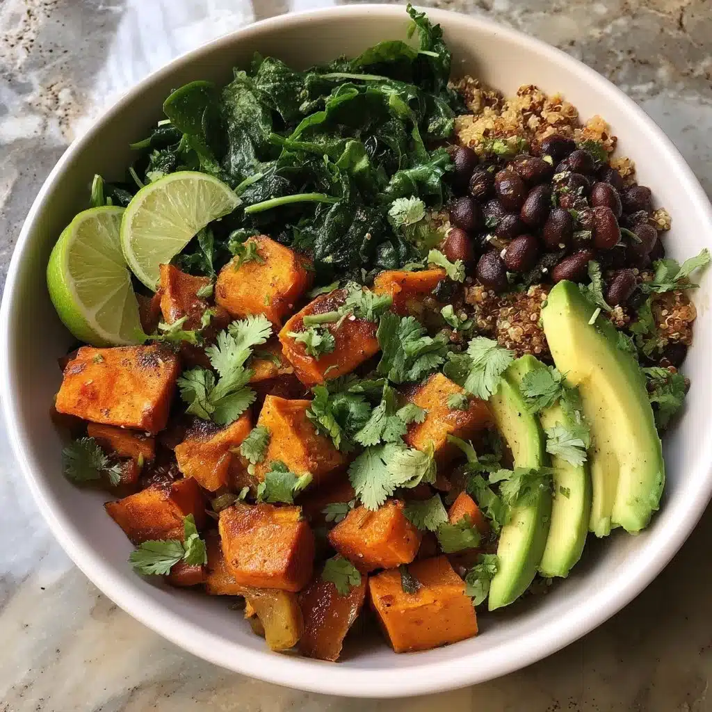 Healthy Sweet Potato Black Bean Bowls