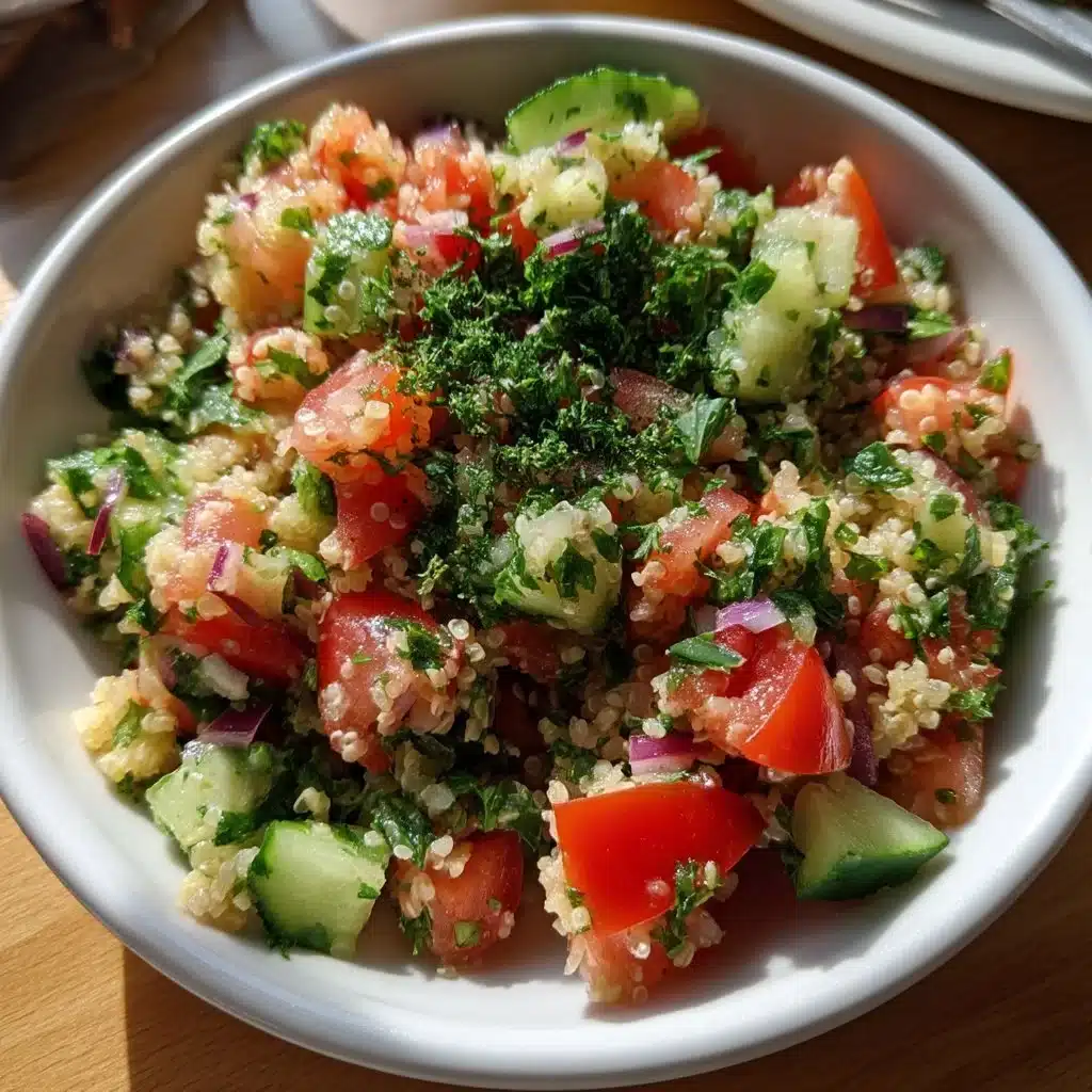 Hearty Quinoa Tabbouleh