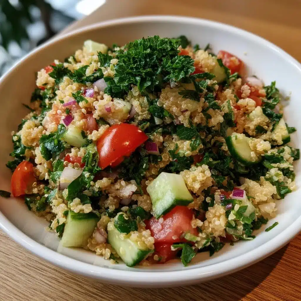 Hearty Quinoa Tabbouleh