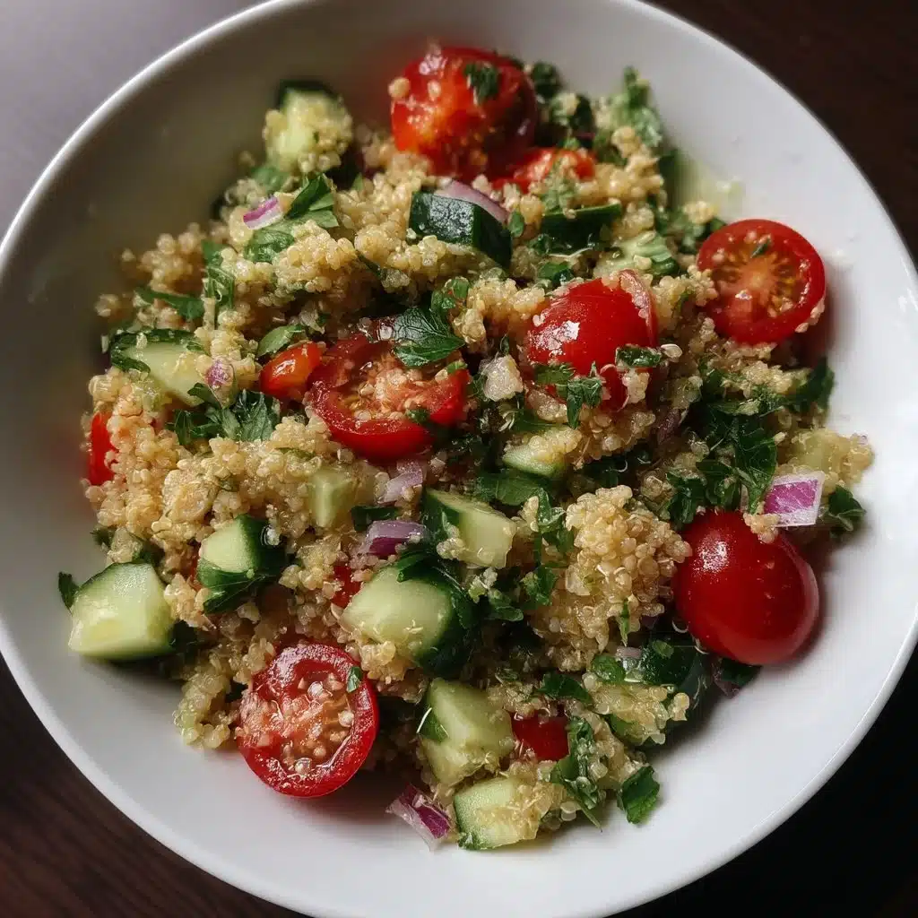 Italian Herb Quinoa Salad