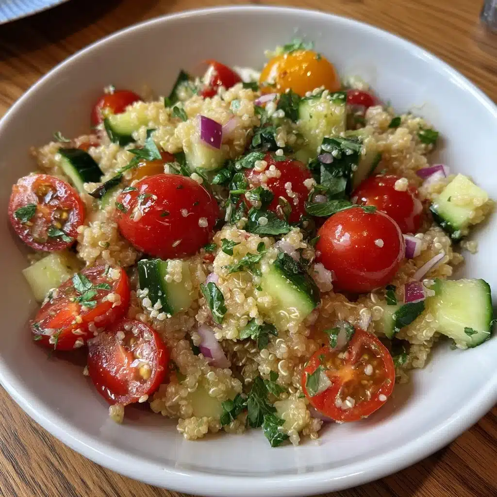 Italian Herb Quinoa Salad
