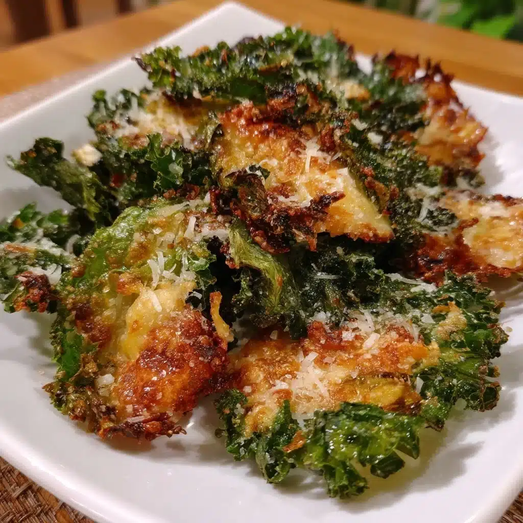 Kale Parmesan Chips