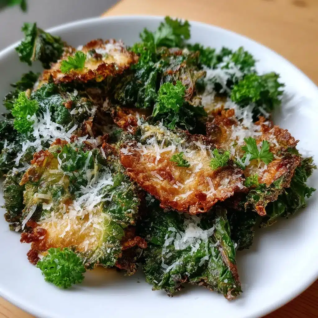 Kale Parmesan Chips