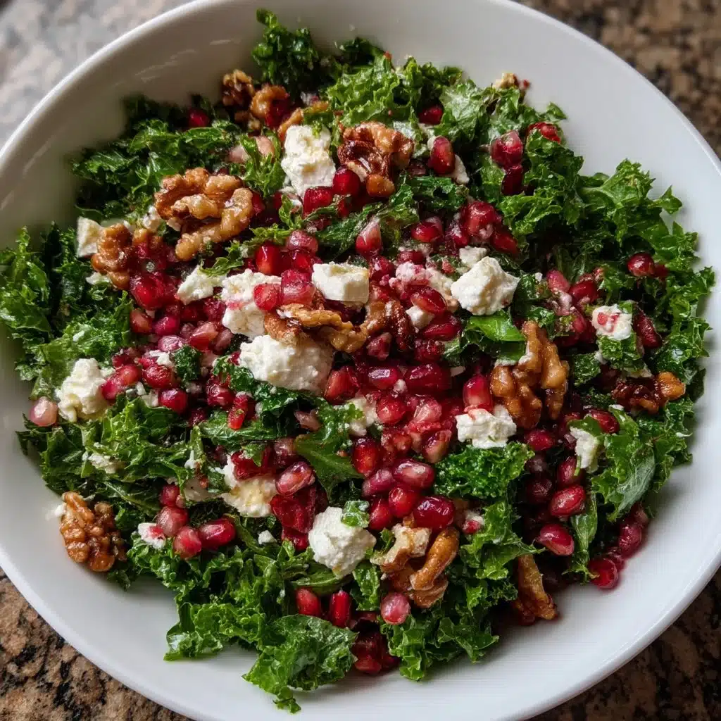 Kale Pomegranate Salad