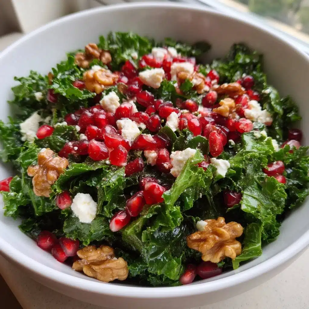 Kale Pomegranate Salad