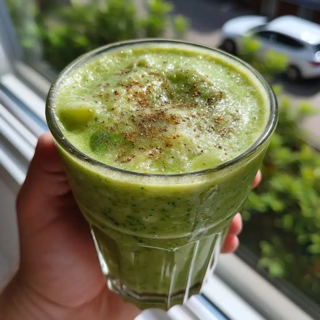 Kiwi-Spinach Green Smoothie
