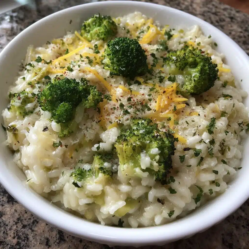 Lemon Broccoli Risotto