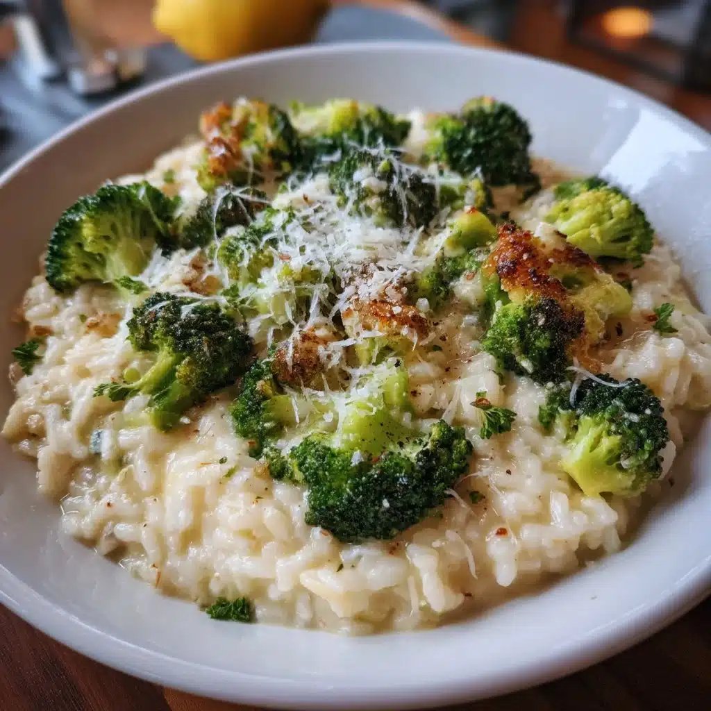 Lemon Broccoli Risotto