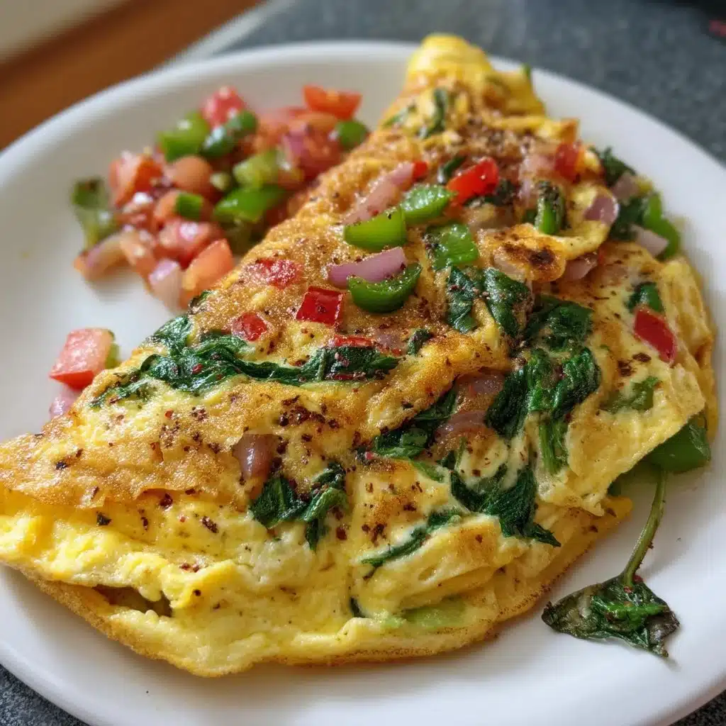 Mexican Green Omelette