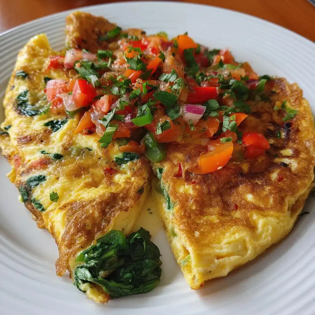 Mexican Green Omelette