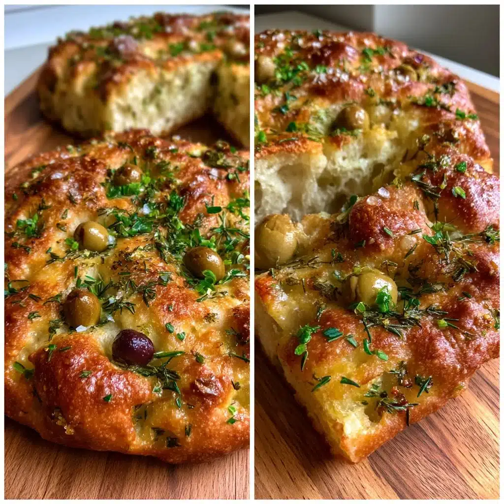 Olive Herb Focaccia