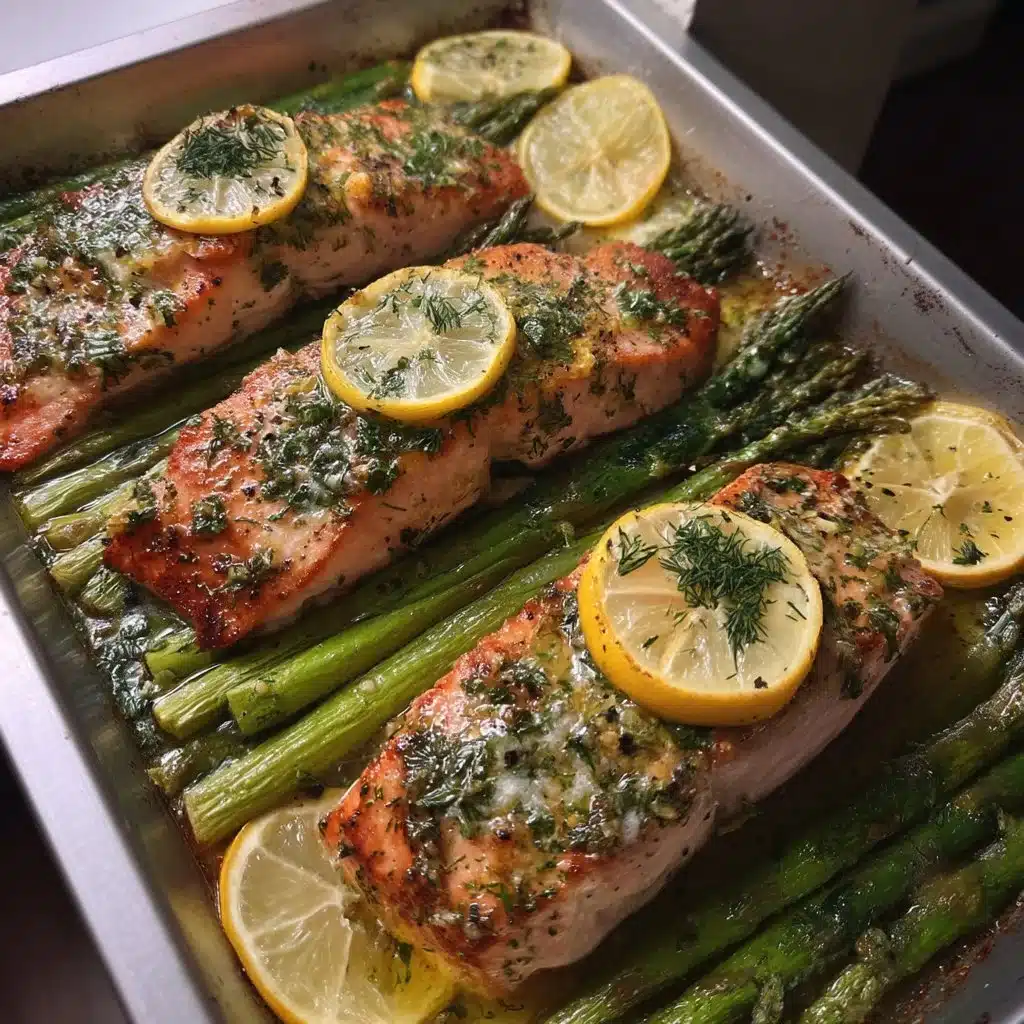 One Pan Lemon Dill Salmon
