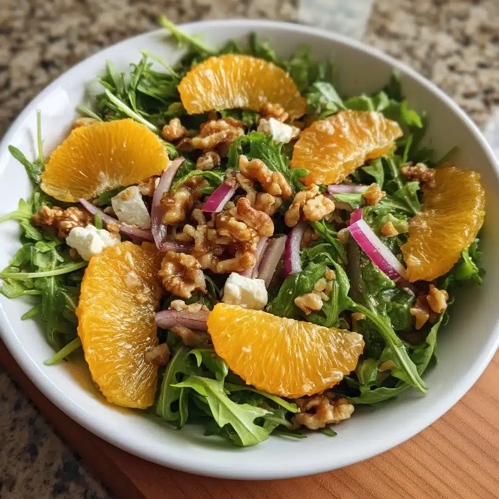Orange Arugula Salad