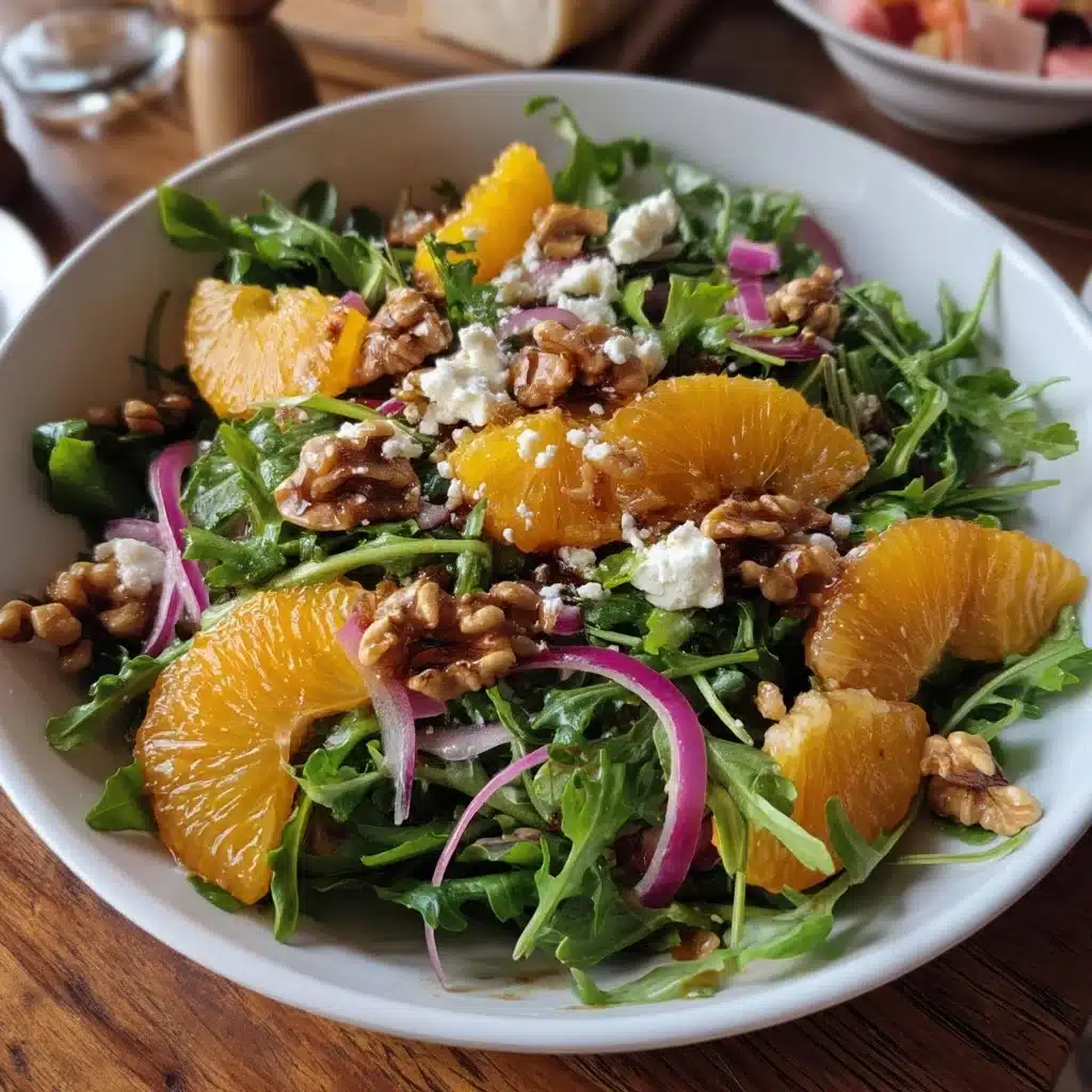 Orange Arugula Salad
