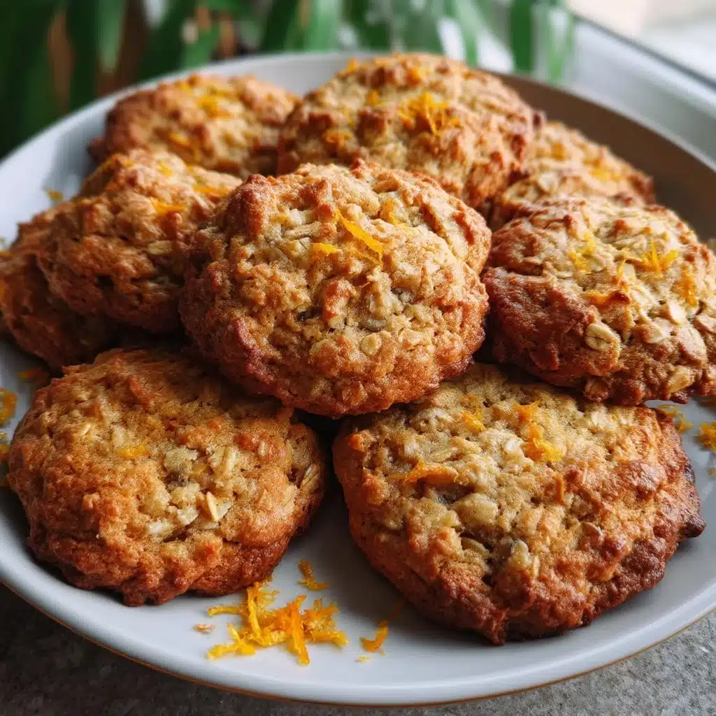 Orange Oatmeal Cookies