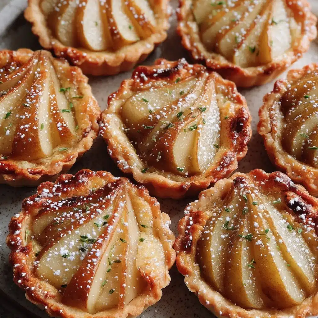 Pear Cardamom Tart